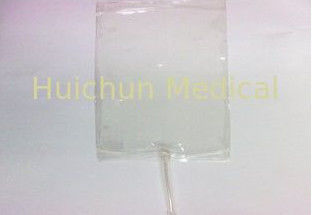 Bolso claro minúsculo de la infusión del PVC de la ventana 500ml los 3cm del hospital