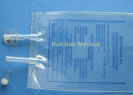 Temperatura alta que plastifica bolsos de la infusión del PVC 1000ml