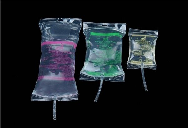 50ml - bolso intravenoso disponible de la infusión del PVC del grado médico 3000ml